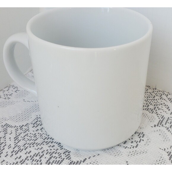 Elvis Presley Coffee Mug Tea Cup Holographic Silhouette Silver White 3.25" - Picture 8 of 10